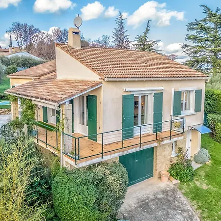 Дом отдыха L'abeliano - House With Pool Near Uzs Connaux